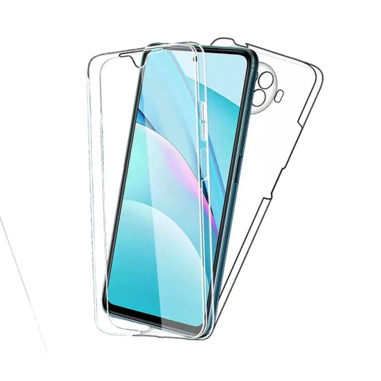 360º Silicon Case for Xiaomi Mi 10t Lite 5g Transparent